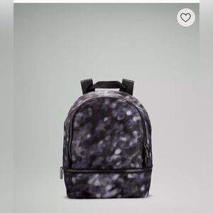 Lululemon City Adventurer Soft Focus Splatter Grey Mini Backpack 10L